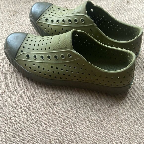Sold Out Native Green Jefferson Bloom Water/Outdoor/Gardening Shoe, W9 M7 - Picture 2 of 9